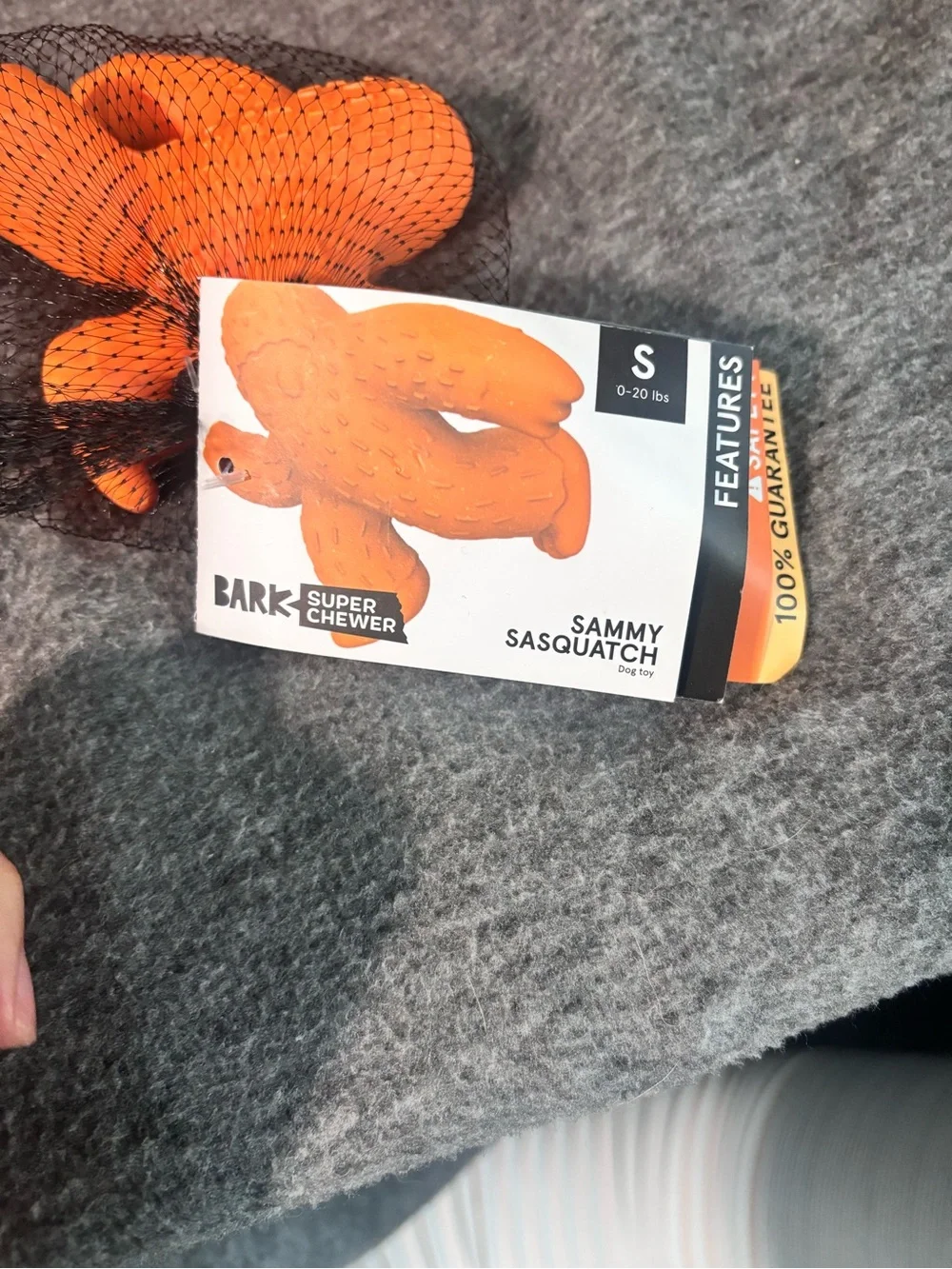 Bark tough dog toy